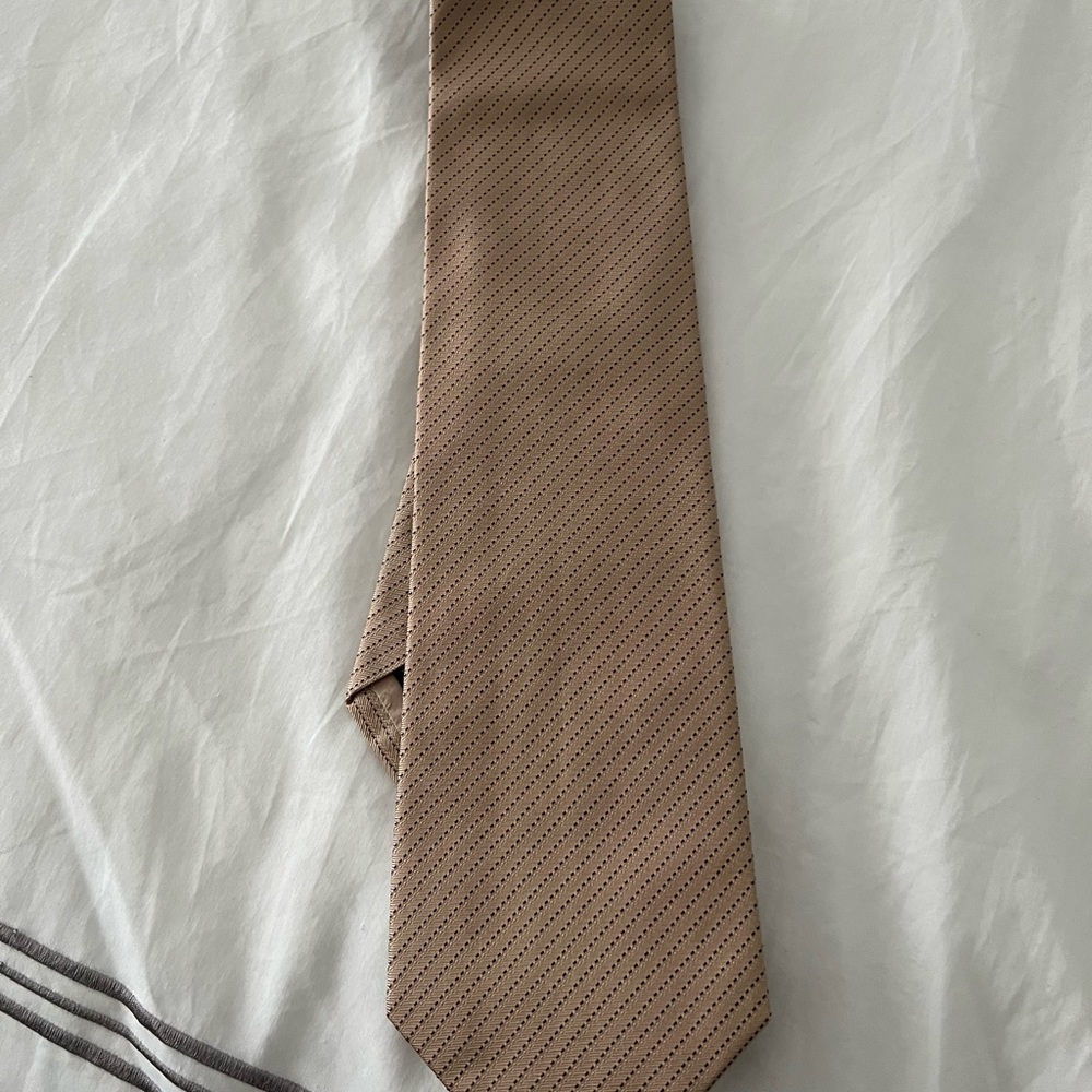 Gold / crème NYT Gucci mens tie